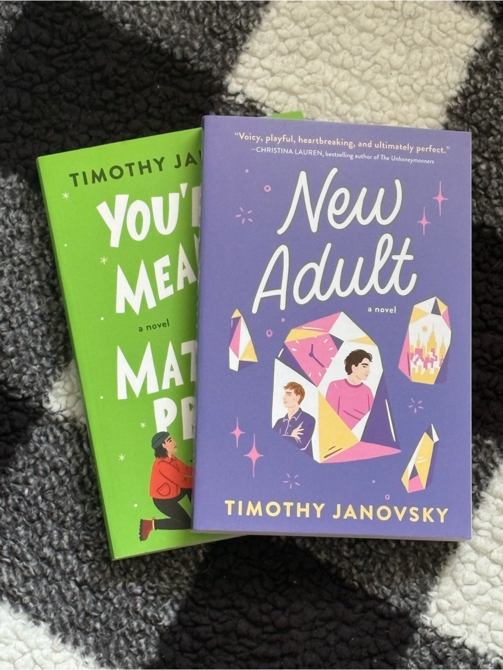 New Adult & You’re a Mean One, Matthew Prince Book Timothy Janovsky bundle